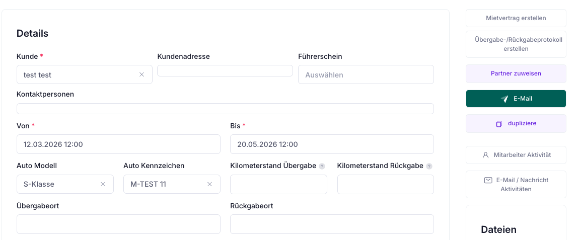 Eigene Felder, Preise & Verfügbarkeit